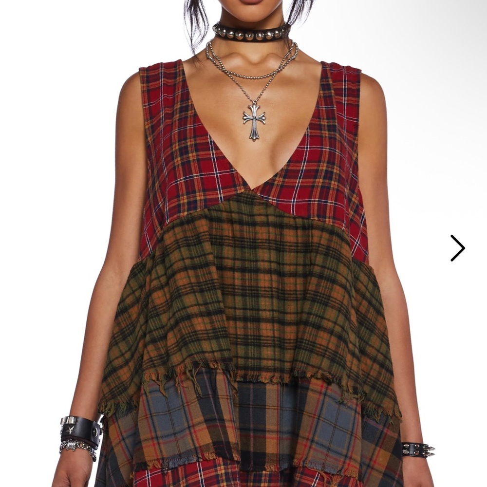 Dollskill: get over it, baby doll dress NWT SZ:M